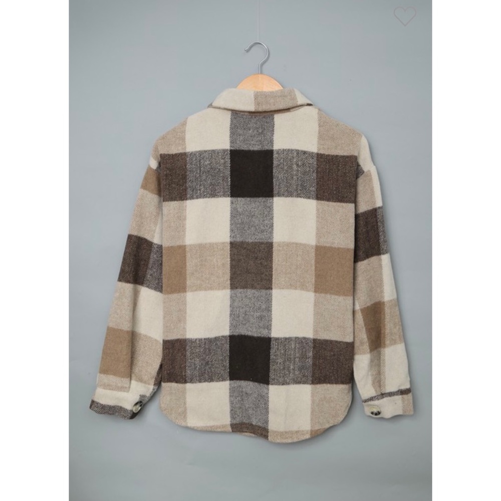 Button Down Shacket - Picture 3 of 5